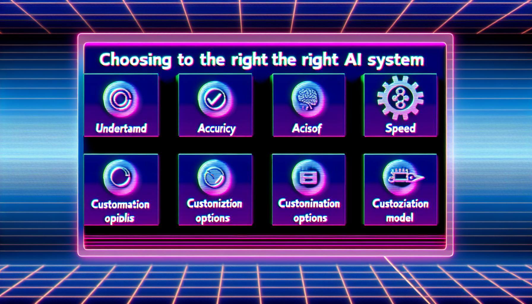 Choosing the right AI system